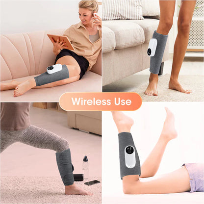 Electric Leg Massager – Air Compression with 3 Intensity Levels for Muscle Relaxation