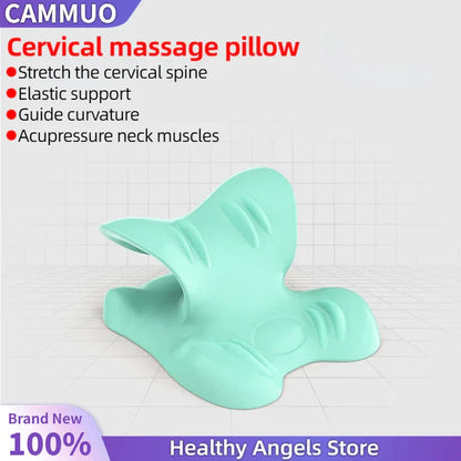 Ergonomic Neck Stretcher Traction Pillow – Relaxation & Spinal Alignment for Neck & Shoulders