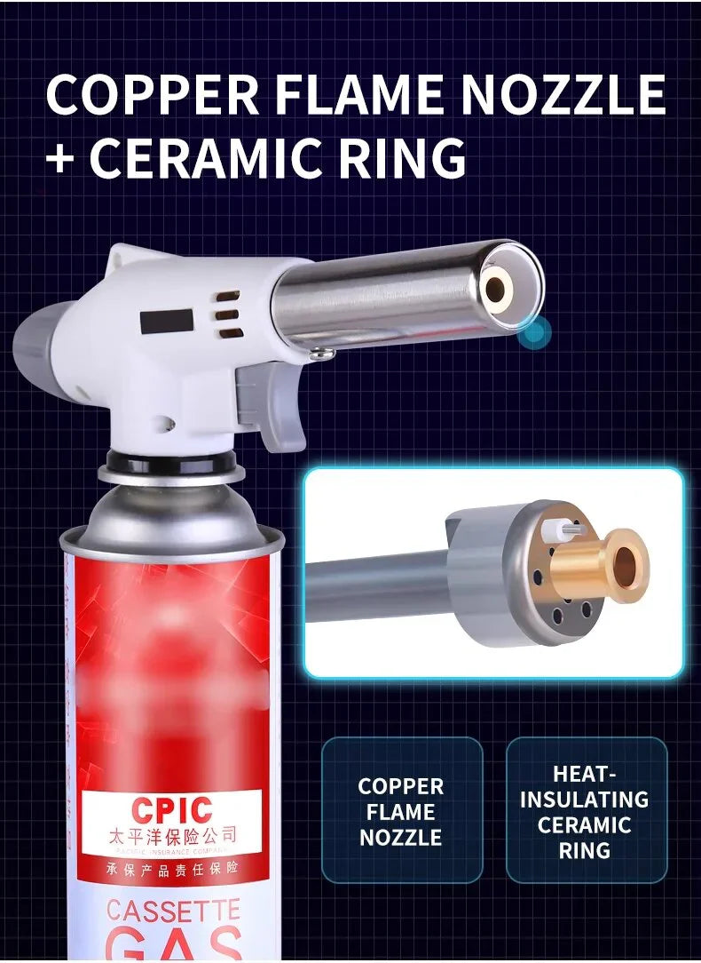 Compact and Powerful Gas Burner for Grilling and Camping
