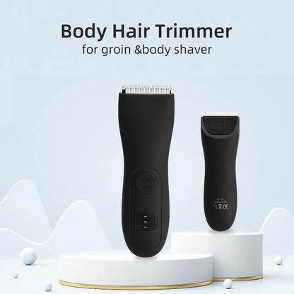 Skin-Friendly Body Hair Trimmer with Precision Cutting Head