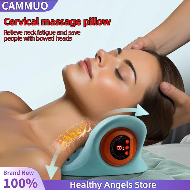 Ergonomic Neck Stretcher Traction Pillow – Relaxation & Spinal Alignment for Neck & Shoulders