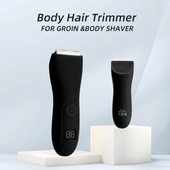 Skin-Friendly Body Hair Trimmer with Precision Cutting Head