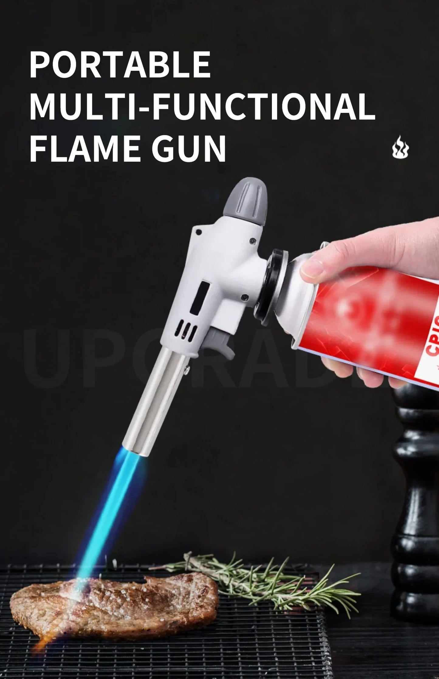 Compact and Powerful Gas Burner for Grilling and Camping