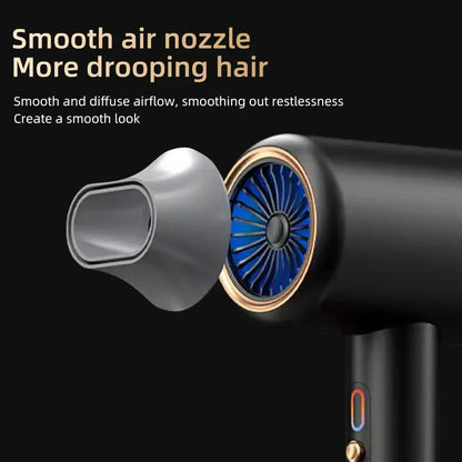 Powerful 2400W Hair Dryer – Warm and Cold Air for Perfect Styling