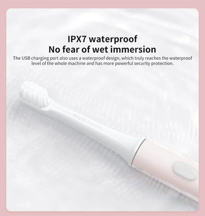 Electric Sonic Toothbrush – Deep Cleaning, Waterproof & USB Rechargeable