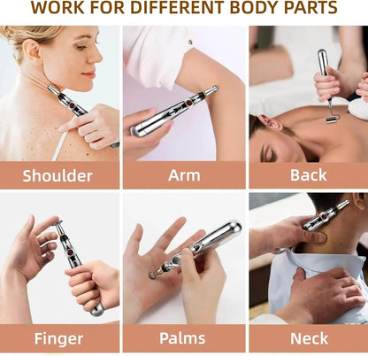 Pain-Relieving Acupuncture Pen – Electronic Meridian Massage Device