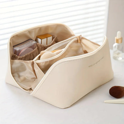 Cosmetic Bag for Travel – Zipper Organizer for Makeup and Skincare