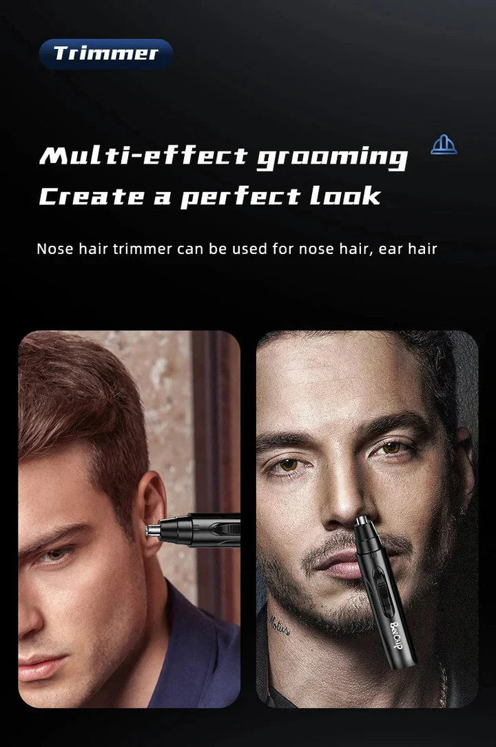 Painless Nose and Ear Hair Trimmer for Men and Women