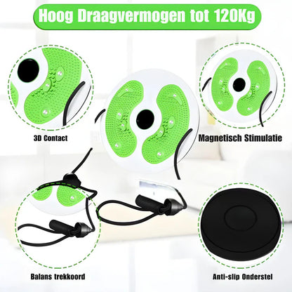 Full-Body Core Trainer with Magnet Therapy – Effective Fitness Device for Muscle Building & Relaxation