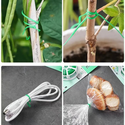 Garden Twist Tie Wire – 50m Roll for Plant Care and Gardening, Flexible Wire for Plant Support and Fastening