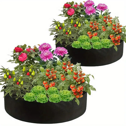 Round Plant Grow Bag – Versatile Garden Container for Easy Plant Growth and Optimal Harvests