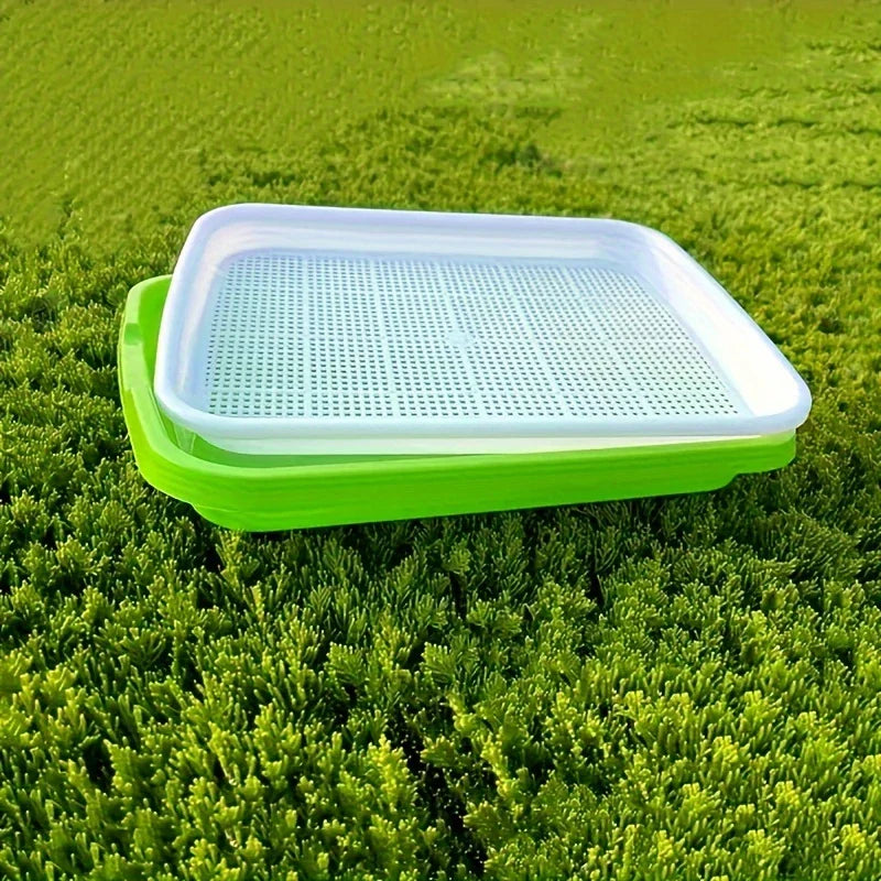 Double-Layer Seed Germination Trays with Lid – Efficient Seed Starting Tray for Optimal Seed Germination