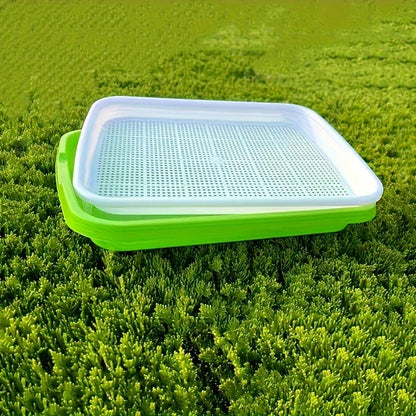 Double-Layer Seed Germination Trays with Lid – Efficient Seed Starting Tray for Optimal Seed Germination