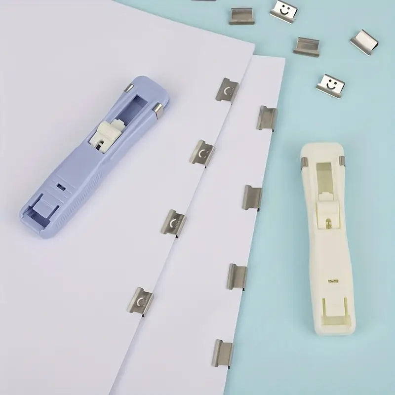 Paper Clip Organizer with Reusable Clips