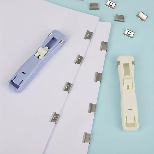 Paper Clip Organizer with Reusable Clips