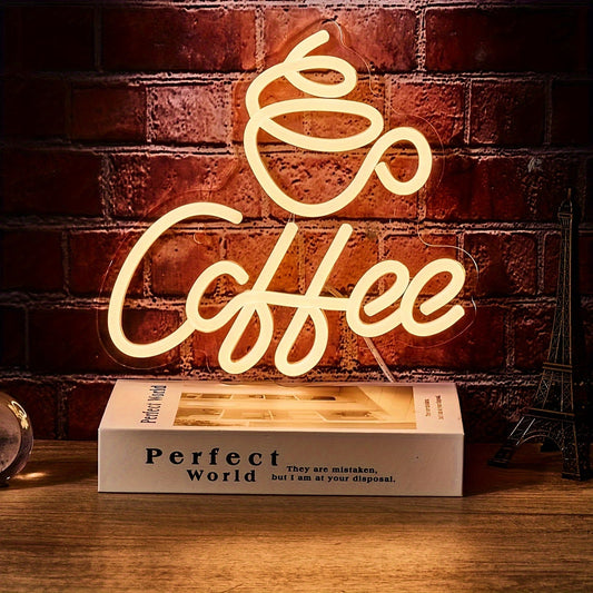 Neon Coffee Light – Stylish LED Wall Sign