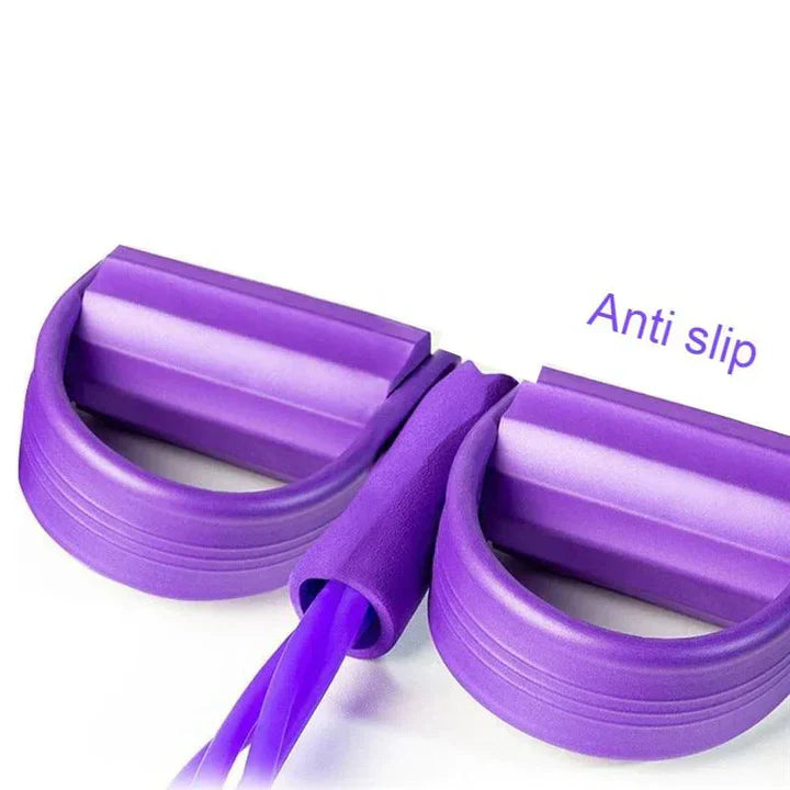 Resistance Band with Foot Pedals – Full-Body Training at Home