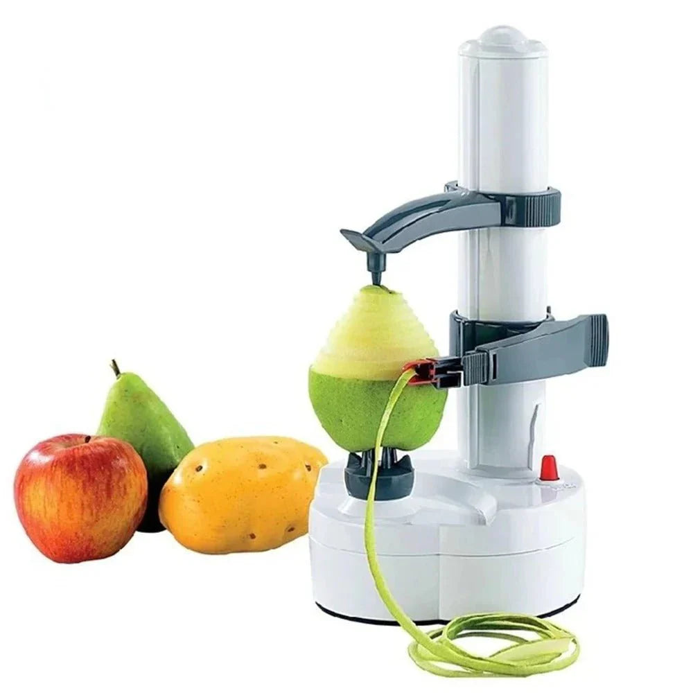 Electric Peeler for Fruits and Vegetables with One-Button Control