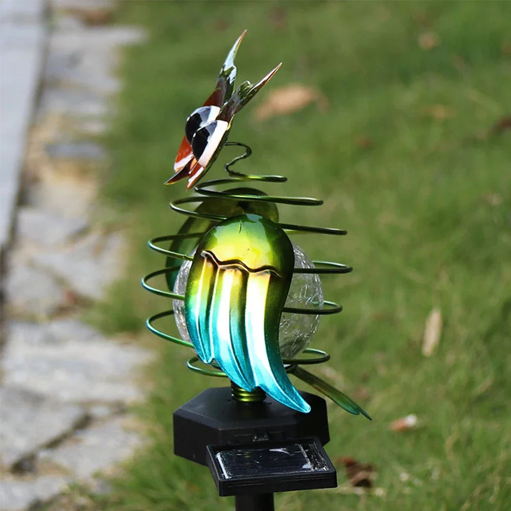 Solar LED Garden Light Owl – Color-Changing Outdoor Lighting for Garden and Terrace