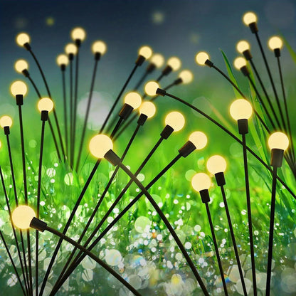 Solar Garden Lights with Flexible LED Balls – Waterproof Decorative Lights for Flower Beds and Paths in Outdoor Areas