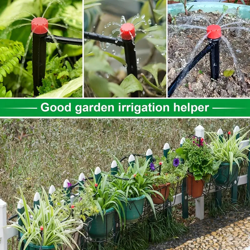 Automatic drip irrigation system for plants – complete set for efficient garden and balcony watering