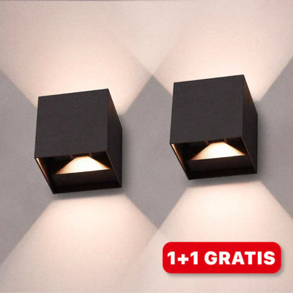 Modern LED Wall Light In Cube Design – Stylish Lighting For Your Home
