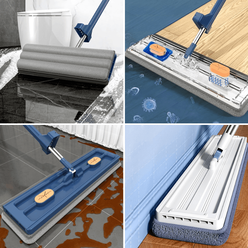 All-Round 360° Spin Mop with Practical Mopping Function