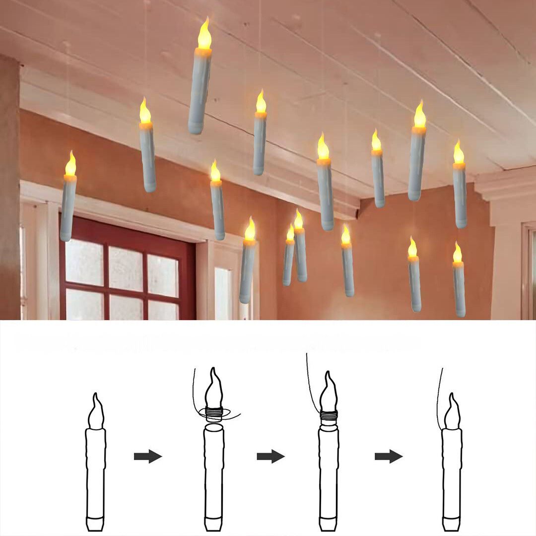 LED Magic Wand Candle Lights for a Magical Atmosphere