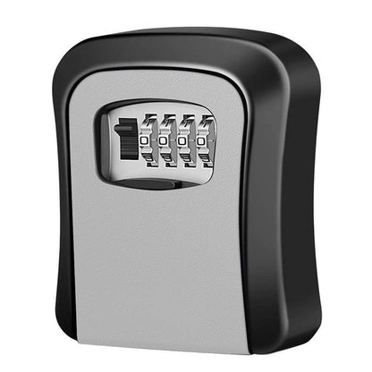 Weatherproof Key Box with Code – Secure Outdoor Key Safe for Safe Storage