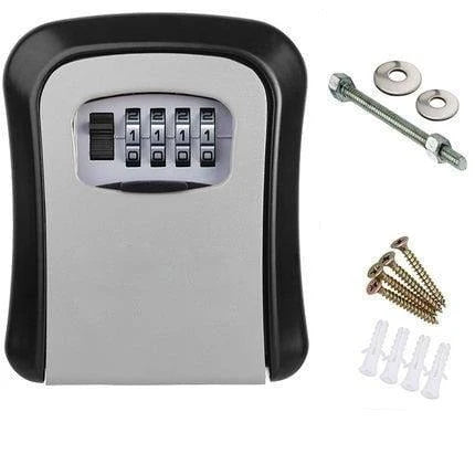 Weatherproof Key Box with Code – Secure Outdoor Key Safe for Safe Storage