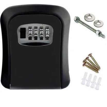 Weatherproof Key Box with Code – Secure Outdoor Key Safe for Safe Storage