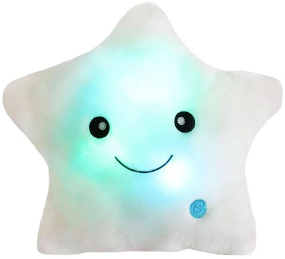 Glowing Star Cushion – Cozy LED Fabric Pillow with Color Change & Cute Design