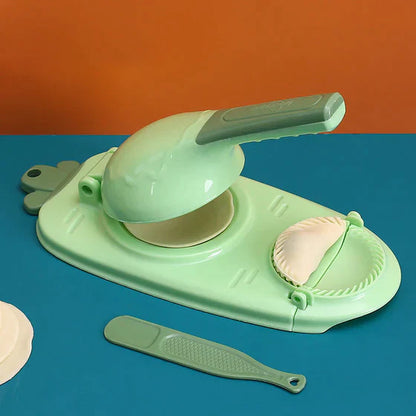 Practical Dumpling Maker with Lever Mechanism – For Quick and Easy Dumpling Preparation