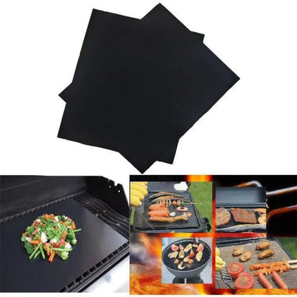 Non-Stick Grill and Baking Mat Set – Reusable and Perfect for Grilling and Baking