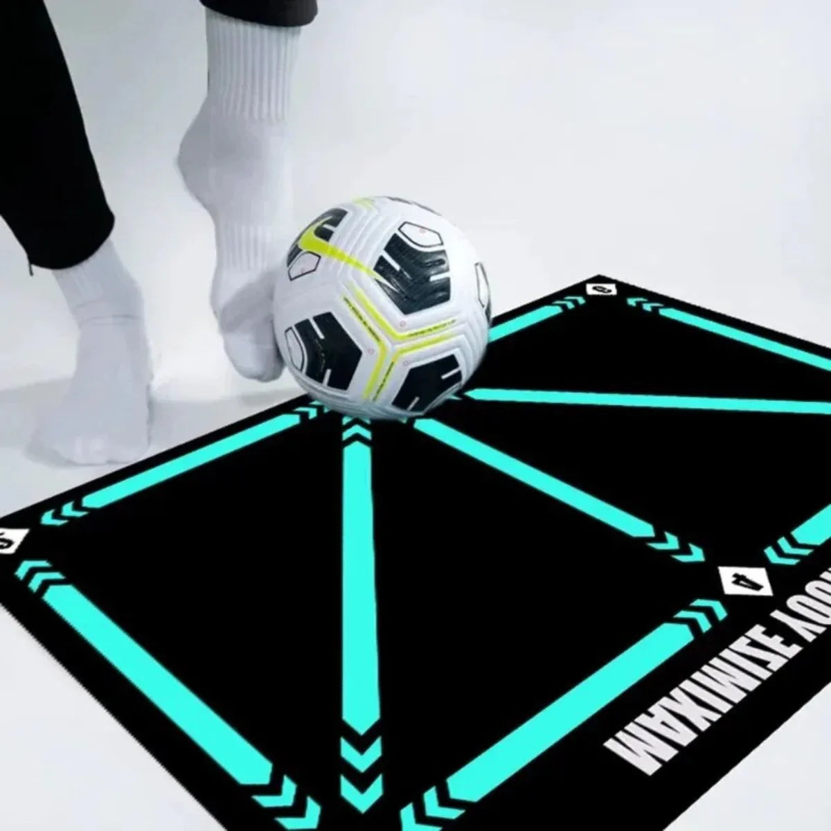 Interactive Football Training Mat – Perfect for Practicing Dribbling, Passing, and Ball Control