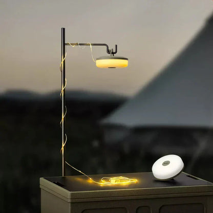 Compact Aurora String Lights with USB Charging and Flexible Light Distribution