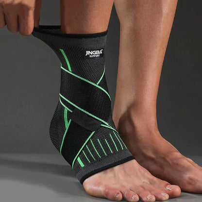 Adjustable Compression Ankle Support | Designed to Support Recovery