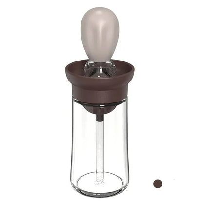 Oil Dispenser with Silicone Brush – Precise Dispensing for Cooking and Grilling