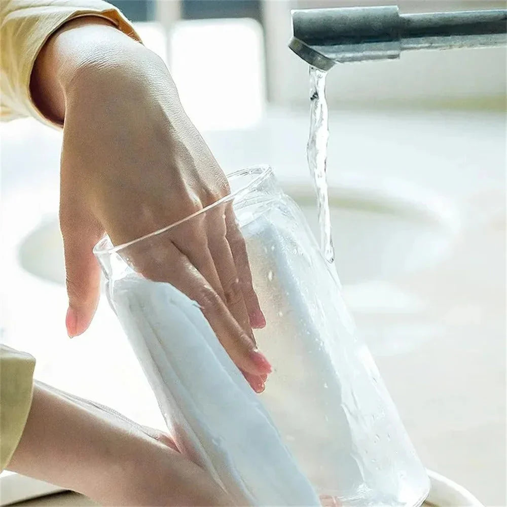 Glass Coffee Bean Storage Container with Aroma-Sealing Lid