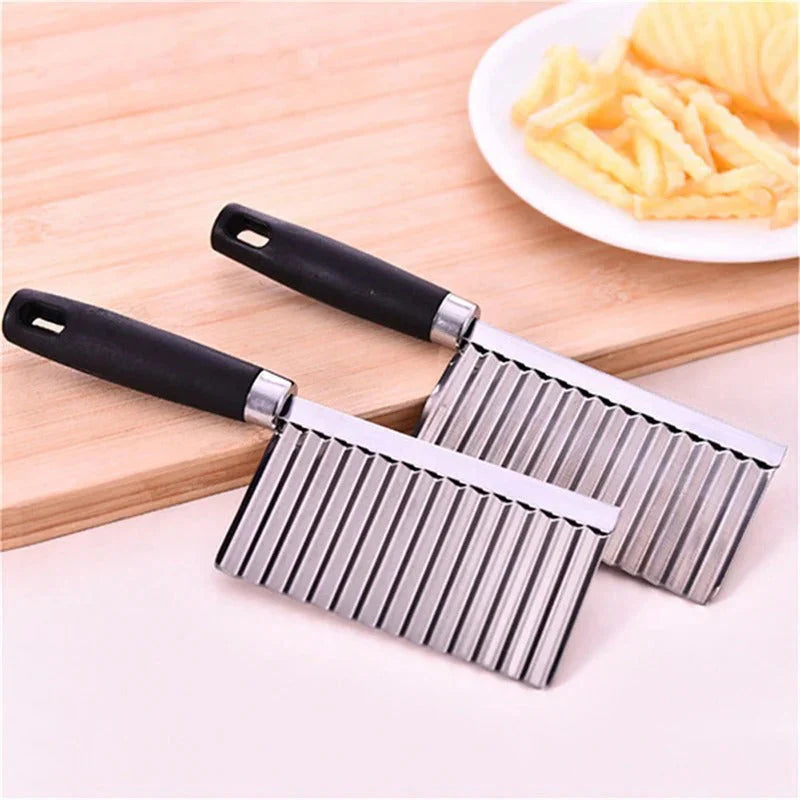Premium Stainless Steel Vegetable Knife for Perfect Crinkle Cuts
