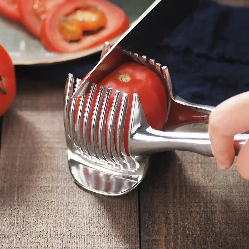 Precision Stainless Steel Vegetable Slicer for Perfectly Even Slices