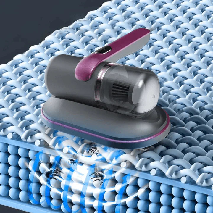 Portable High-Frequency Vacuum Cleaner for Mattresses and Upholstery – Effective Dust and Mite Remover for Home