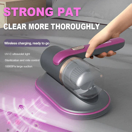 Portable High-Frequency Vacuum Cleaner for Mattresses and Upholstery – Effective Dust and Mite Remover for Home
