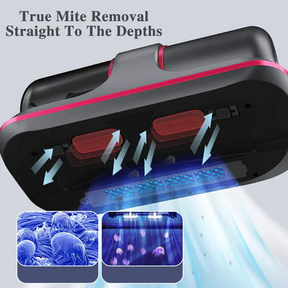 Portable High-Frequency Vacuum Cleaner for Mattresses and Upholstery – Effective Dust and Mite Remover for Home