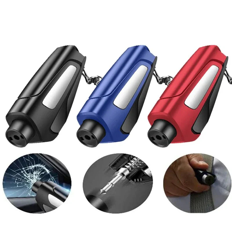 Compact Car Emergency Hammer with Seatbelt Cutter – Safety Tool for Quick Rescue & Escape