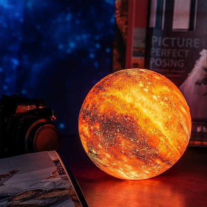 Magical Moon Lamp with LED Lighting
