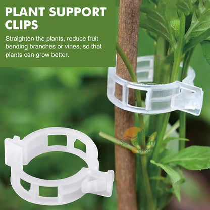Flexible Plant Support Clip for Climbing Plants – Holder for Stems and Vines