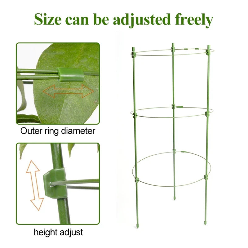 Stable Climbing Frame for Plants – Sturdy Support Ring for Climbing Plants and Vines in the Garden