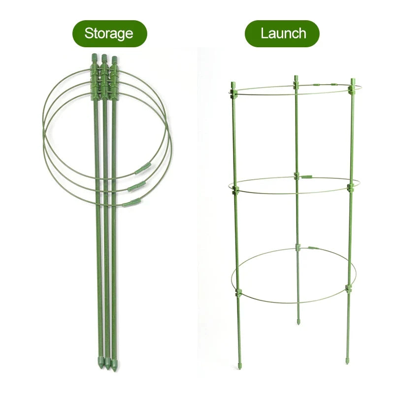 Stable Climbing Frame for Plants – Sturdy Support Ring for Climbing Plants and Vines in the Garden