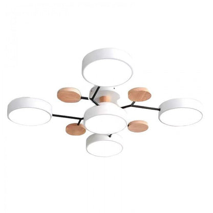 LED Ceiling Lamp in Natural Branch Style